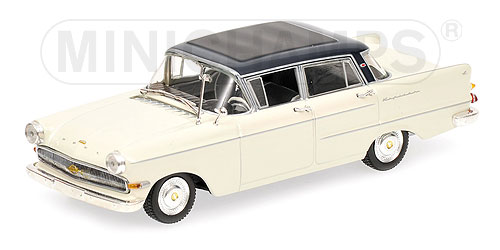 OPEL KAPITÄN – 1959 – WHITE/BLUE L.E. 1008 pcs. 1:43 model