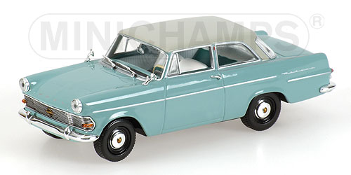 OPEL REKORD P2 – 1960 – TURQUOISE/GREY L.E. 1008 pcs. 1:43 model