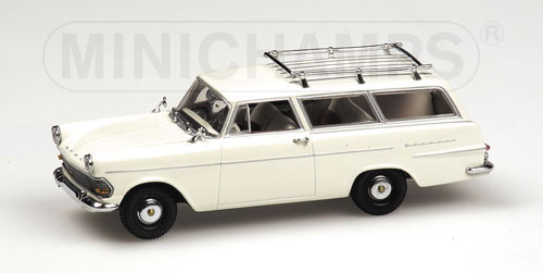 OPEL REKORD P2 CARAVAN – 1960 – WHITE 1:43 model