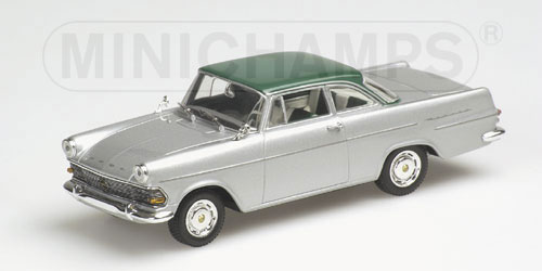 OPEL REKORD P2 COUPE – 1960- SILVER 1:43 model