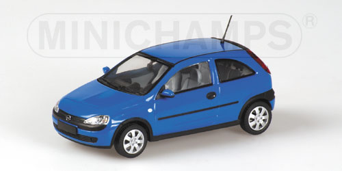 OPEL CORSA – 2000 – BLUE 1:43 model