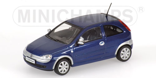 OPEL CORSA – 2000 – BLUE L.E. 1008 pcs. 1:43 model