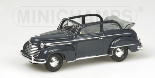 OPEL OLYMPIA CABRIOLET – 1952 – BLUE/GREY 1:43 model