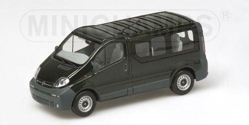 OPEL VIVARO – 2001 – GREEN METALLIC 1:43 model