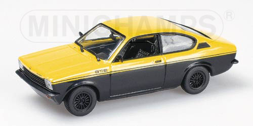 OPEL KADETT C COUPE – 1974 – YELLOW/BLACK L.E. 2736 pcs. 1:43 model