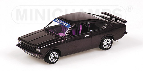 OPEL KADETT C COUPE – 1974 – PURPLE METALLIC – ‘SPORTS SPECIAL’ L.E. 3333 pcs. 1:43 model