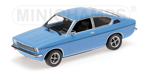 OPEL KADETT C COUPÉ – 1973 – BLUE L.E. 528 pcs. 1:43 model