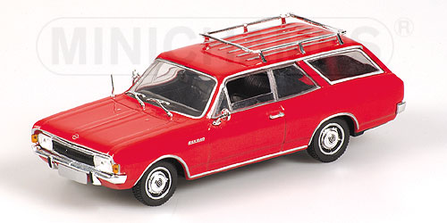 OPEL REKORD C CARAVAN – 1966 – RED 1:43 model