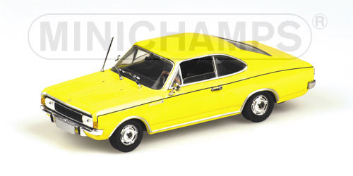 OPEL REKORD C COUPE – 1966 – YELLOW 1:43 model