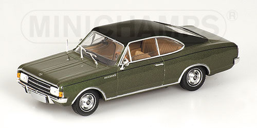 OPEL REKORD C COUPE – 1966 – GREEN METALLIC 1:43 model