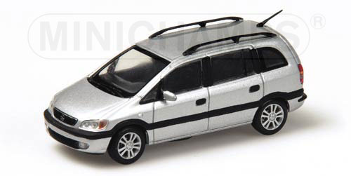 OPEL ZAFIRA – 1999 – SILVER 1:43 model