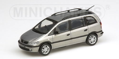 VAUXHALL ZAFIRA – 1999 – SILVER 1:43 model