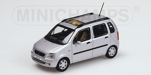 OPEL AGILA – 2000 – SILVER L.E. 1536 pcs. 1:43 model