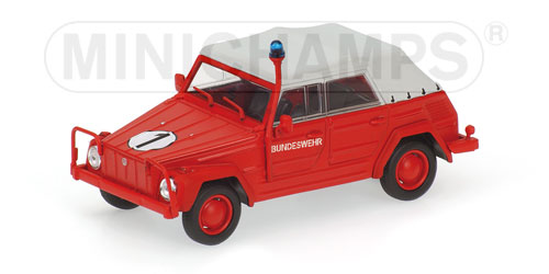 VOLKSWAGEN 181 – 1969 – ‘BUNDESWEHR FEUERWEHR’ L.E. 1008 pcs. 1:43 model