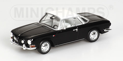 VOLKSWAGEN KARMANN GHIA 1600 – 1966 – BLACK 1:43 model