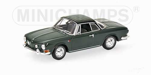 VOLKSWAGEN KARMANN GHIA 1600 – 1966 – DARK GREEN L.E. 1008 pcs. 1:43 model