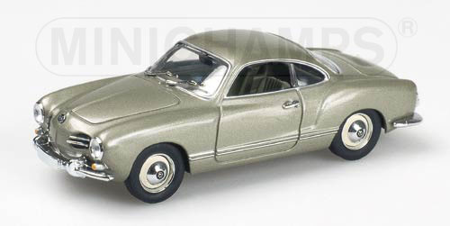 VOLKSWAGEN KARMANN GHIA COUPE – 1955 – DIAMANT GREEN METALLIC L.E. 1536 pcs. 1:43 model
