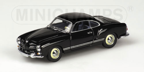 VOLKSWAGEN KARMANN GHIA COUPE – 1955 – BLACK 1:43 model