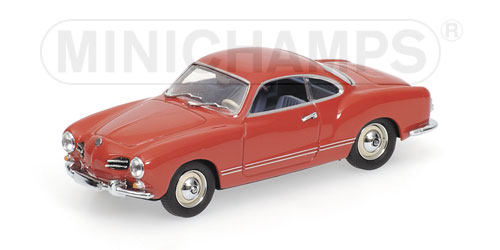 VOLKSWAGEN KARMANN GHIA COUPE – 1955 – RED L.E. 1200 pcs. 1:43 model