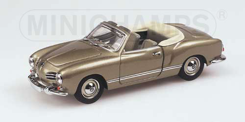 VOLKSWAGEN KARMANN GHIA CABRIOLET – 1957 – BRONCE METALLIC 1:43 model