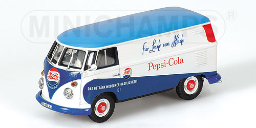 VOLKSWAGEN T1 KASTENWAGEN – 1963 – ‘PEPSI COLA’ 1:43 model