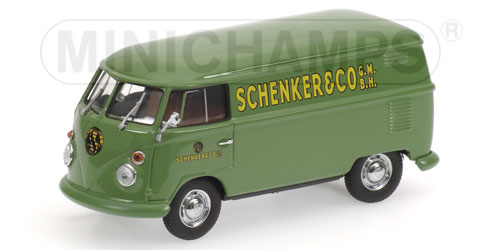 VOLKSWAGEN T1 KASTENWAGEN – 1963 – ‘SCHENKER’ L.E. 1008 pcs. 1:43 model