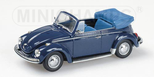 VOLKSWAGEN 1302 CABRIOLET – 1970 – SAPHIR BLUE L.E. 1248 pcs. 1:43 model