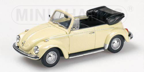 VOLKSWAGEN 1302 CABRIOLET – 1970 – YELLOW L.E. 1104 pcs. 1:43 model