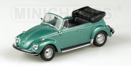 VOLKSWAGEN 1302 CABRIOLET – 1970 – TURQUOISE 1:43 model