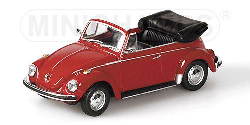 VOLKSWAGEN 1302 CABRIOLET – 1970 – RED 1:43 model