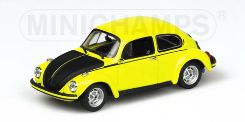 VOLKSWAGEN 1303 – 1974 – YELLOW/BLACK – ‘GELB-SCHWARZER RENNER’ 1:43 model
