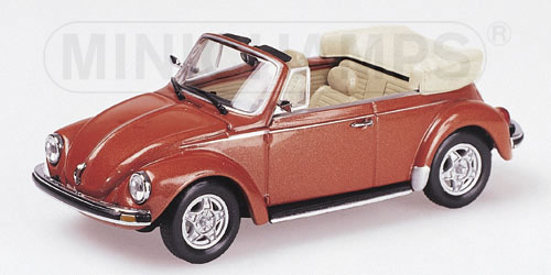 VOLKSWAGEN 1303 CABRIOLET – 1972 – BROWN METALLIC L.E. 1200 pcs. 1:43 model