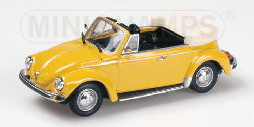 VOLKSWAGEN 1303 CABRIOLET – 1972 – MARIN YELLOW L.E. 1200 pcs. 1:43 model