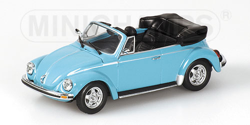 VOLKSWAGEN 1303 CABRIOLET – 1972 – LIGHT BLUE 1:43 model