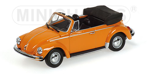 VOLKSWAGEN 1303 CABRIOLET – 1972 – ORANGE L.E. 1008 pcs. 1:43 model