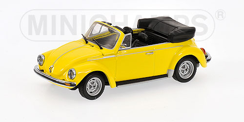 VOLKSWAGEN 1303 CABRIOLET – 1972 – YELLOW L.E. 1008 pcs. 1:43 model