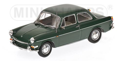 VOLKSWAGEN 1600 – 1966 – GREEN L.E. 1008 pcs. 1:43 model