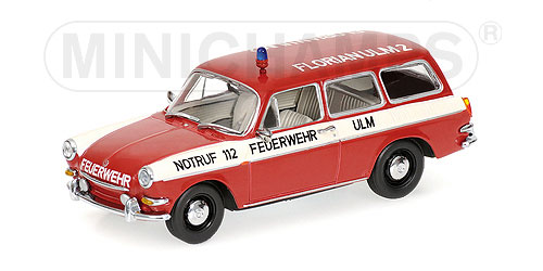VOLKSWAGEN 1600 VARIANT – 1969 – ‘FEUERWEHR ULM’ L.E. 528 pcs. 1:43 model