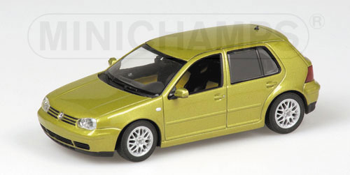 VOLKSAGEN GOLF IV – 1997 – GOLD METALLIC 1:43 model