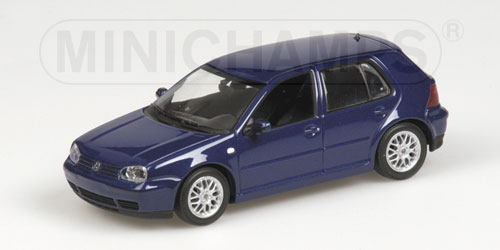 VOLKSWAGEN GOLF IV – 1997 – DARK BLUE METALLIC 1:43 model
