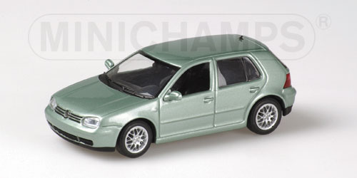 VOLKSWAGEN GOLF IV – 1997 – GREEN METALLIC L.E. 1104 pcs. 1:43 model