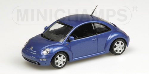 VOLKSWAGEN NEW BEETLE – 1998 – BLUE 1:43 model