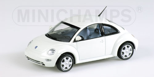 VOLKSWAGEN NEW BEETLE – 1998 – WHITE 1:43 model