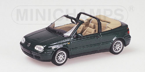 VOLKSWAGEN GOLF CABRIOLET – 1999 – BRILLIANT GREEN 1:43 model