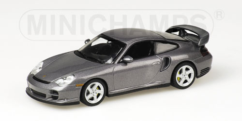 PORSCHE 911 GT2 – 2001 – GREY METALLIC 1:43 model