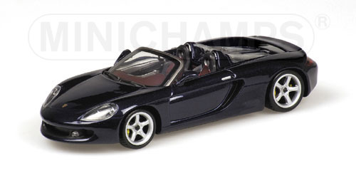 PORSCHE CARRERA GT – 2000 – BLUE METALLIC 1:43 model