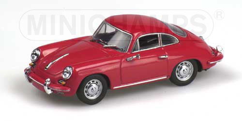 PORSCHE 356 C COUPE – 1963 – RED 1:43 model