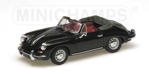 PORSCHE 356 C CABRIOLET – 1965 – BLUE 1:43 model