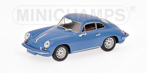 PORSCHE 356 C CARRERA 2 – 1963 – BLUE L.E. 768 pcs. 1:43 model