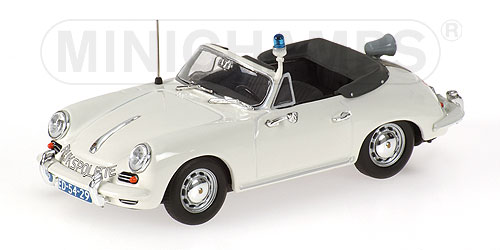 PORSCHE 356 C CABRIOLET – 1965 – ‘POLITIE NL’ 1:43 model